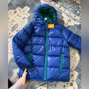 Gymboree. NWT. Blue Puffer Jacket! Size 12
